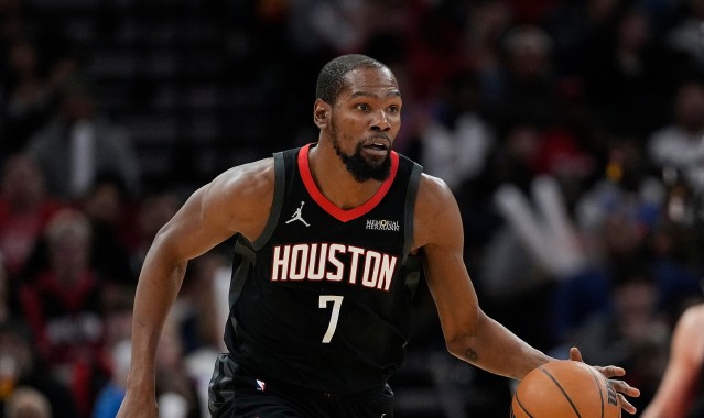 开云体育网址-杜兰特39场1000分追平威少火箭队史第二快！最快是哈登38场